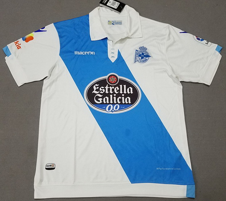 Deportivo La Coruña 2017/18 Home Soccer Jersey